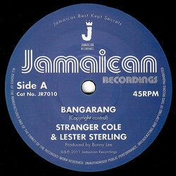 Stranger Cole / Lester Sterling Bangarang Vinyl 7" USED