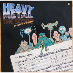 Elmer Bernstein Heavy Metal - The Score Vinyl LP USED