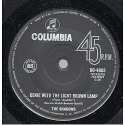 The Shadows Genie With The Light Brown Lamp Vinyl 7" USED