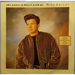 Rick Astley She Wants To Dance With Me Vinyl 12" USED