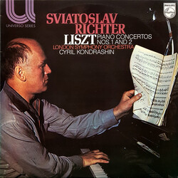 Franz Liszt / Sviatoslav Richter / London Symphony Orchestra / Kiril Kondrashin Piano Concertos Nos. 1 And 2 Vinyl LP USED