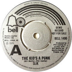 Slik The Kid's A Punk Vinyl 7" USED
