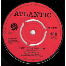Aretha Franklin (I Can't Get No) Satisfaction Vinyl 7" USED