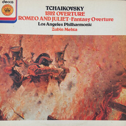 Pyotr Ilyich Tchaikovsky / Los Angeles Philharmonic Orchestra / Zubin Mehta 1812 Overture / Romeo And Juliet - Fantasy Overture Vinyl LP USED
