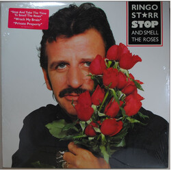 Ringo Starr Stop And Smell The Roses Vinyl LP USED