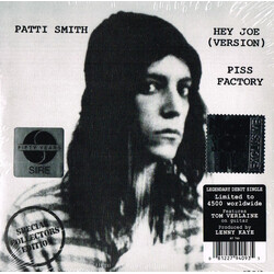 Patti Smith Hey Joe (Version) / Piss Factory Vinyl 7" USED