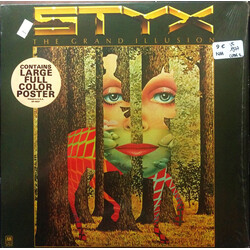 Styx The Grand Illusion Vinyl LP USED