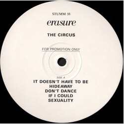 Erasure The Circus Vinyl LP USED