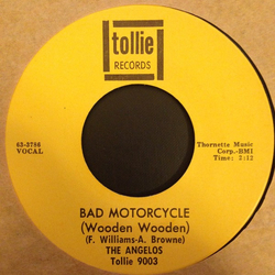 The Angelos Bad Motorcycle (Wooden Wooden) / Backfield In Motion Vinyl 7" USED