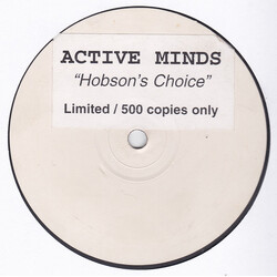Active Minds Hobson's Choice Vinyl 12" USED