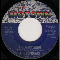 The Supremes The Happening / All I Know About You Vinyl 7" USED