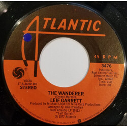 Leif Garrett The Wanderer Vinyl 7" USED