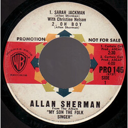Allan Sherman Sarah Jackman Vinyl 7" USED