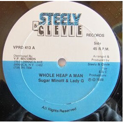 Sugar Minott / Lady G Whole Heap A Man Vinyl 12" USED