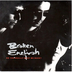 Broken English Do You Really Want Me Back? Vinyl 7" USED