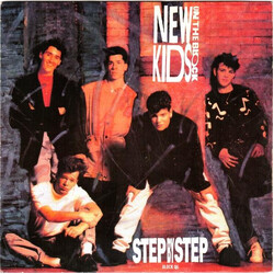 New Kids On The Block Step By Step Vinyl 7" USED