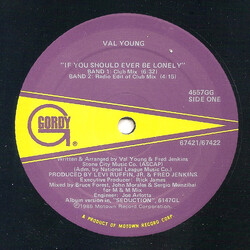 Val Young If You Should Ever Be Lonely Vinyl 12" USED