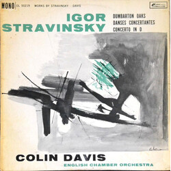 Igor Stravinsky / Sir Colin Davis / English Chamber Orchestra Dumbarton Oaks / Danses Concertantes / Concerto In D Vinyl LP USED