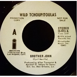 The Wild Tchoupitoulas Brother John Vinyl 7" USED