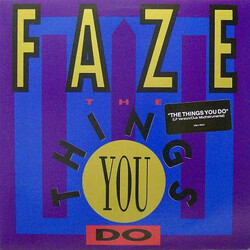 Faze (2) The Things You Do Vinyl 12" USED