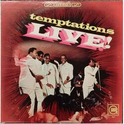 The Temptations Temptations Live! Vinyl LP USED