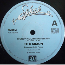 Tito Simon Monday Morning Feeling / First Cut Is The Deepest Vinyl 12" USED