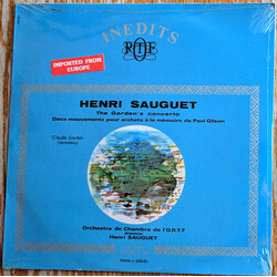 Henri Sauguet / Claude Garden The Garden's concerto / Deux mouvements pour archets à la mémoire de Paul Gilson Vinyl LP USED