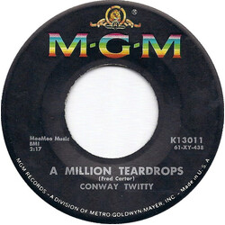 Conway Twitty A Million Teardrops USED VINYL 7INCH 45 RPM SINGLE