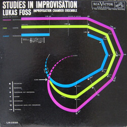 Lukas Foss / Improvisation Chamber Ensemble Studies In Improvisation Vinyl LP USED
