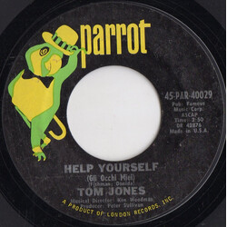 Tom Jones Help Yourself Vinyl 7" USED