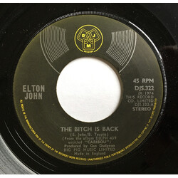 Elton John The Bitch Is Back Vinyl 7" USED