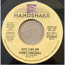 Terry Gregory Just Like Me Vinyl 7" USED