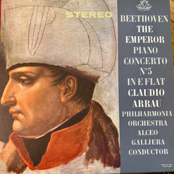 Ludwig van Beethoven / Claudio Arrau / Alceo Galliera / Philharmonia Orchestra The Emperor Piano Concerto No. 5 In E Flat Vinyl LP USED