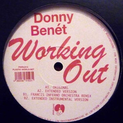 Donny Benet Working Out Vinyl 12" USED