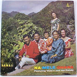 Vickie Ii And Her Family Na Mele Ohana Vinyl LP USED