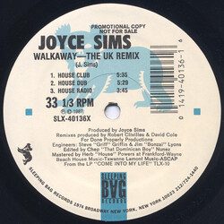 Joyce Sims Walkaway - The UK Remix Vinyl 12" USED