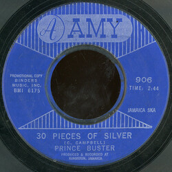 Prince Buster 30 Pieces Of Silver / Everybody Ska USED VINYL 7INCH 45 RPM SINGLE PROMO STYRENE