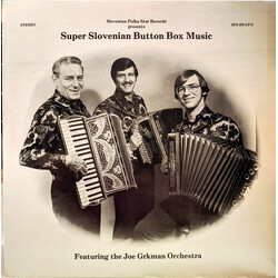 Joe Grkman Orchestra Super Slovenian Button Box Music Vinyl LP USED