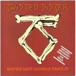 Twisted Sister We're Not Gonna Take It Vinyl 7" USED