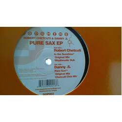 Robert Chetcuti / Danny S The Pure Sax EP Vinyl 12" USED
