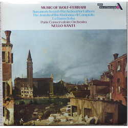 Ermanno Wolf-Ferrari / Orchestre De La Société Des Concerts Du Conservatoire / Nello Santi Music Of Wolf-Ferrari Vinyl LP USED