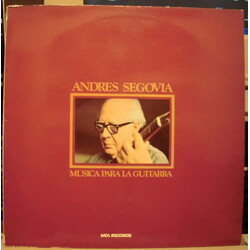 Andrés Segovia Musica Para La Guitarra Vinyl LP USED