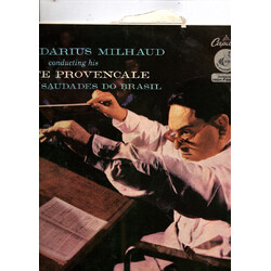 Darius Milhaud / The Concert Arts Orchestra Suite Provençale / Saudades Do Brasil Vinyl LP USED