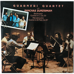 Guarneri Quartet / Pinchas Zukerman / Ludwig van Beethoven / Felix Mendelssohn-Bartholdy Quintet In C, Op. 29 / Quintet In B Flat, Op. 87 Vinyl LP USE