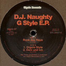 DJ Naughty G Style E.P. Vinyl 12" USED