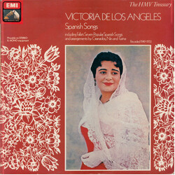 Victoria De Los Angeles Sings Spanish Songs Vinyl LP USED