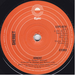 Sherbet Howzat Vinyl 7" USED