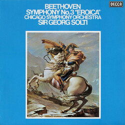 Ludwig van Beethoven / Chicago Symphony Orchestra / Georg Solti Symphony No.3 "Eroica" Vinyl LP USED