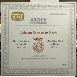 Johann Sebastian Bach / Aurèle Nicolet / Münchener Bach-Orchester / Karl Richter Ouvertüre Nr. 2 In H-moll BWV 1067 / Ouvertüre Nr. 3 In D-dur BWV 106
