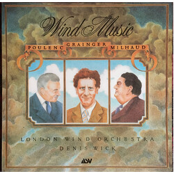 Francis Poulenc / Percy Grainger / Darius Milhaud Wind Music Vinyl LP USED